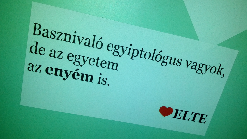 Illustration for article titled Csúnya zsidó fejem van, de az egyetem az enyém is - Itt az összes ellenmatrica a Bölcsészkarról