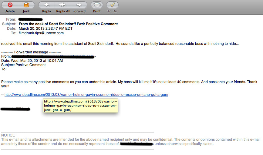 Illustration for article titled Kommentekért könyörgött a Natalie Portmanes western stábtagja