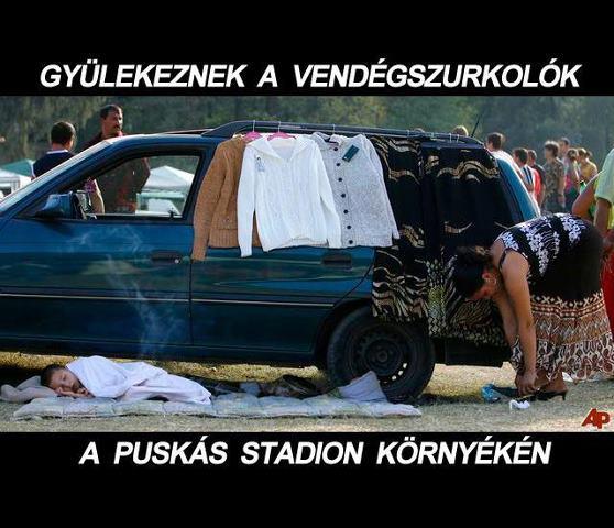 Neten melegít a kemény mag a románok elleni meccsre