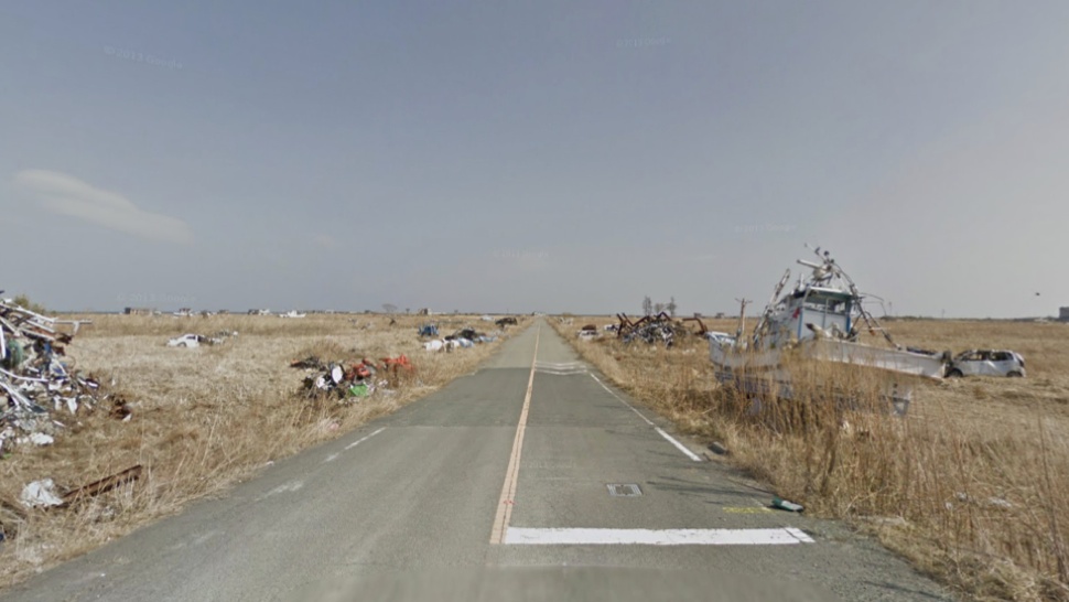 Hátborzongató Street View-képek Fukusima utánról