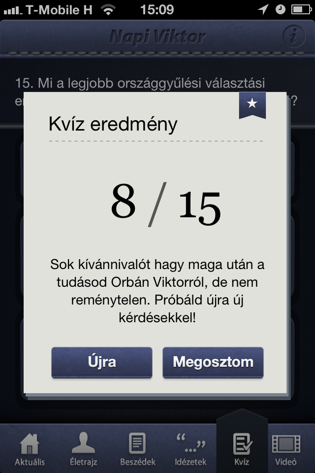 Napi Viktor-gyorsteszt: ez mégcsak nem is a harcore orbánistáknak készült, inkább önreklám-szagot érzek