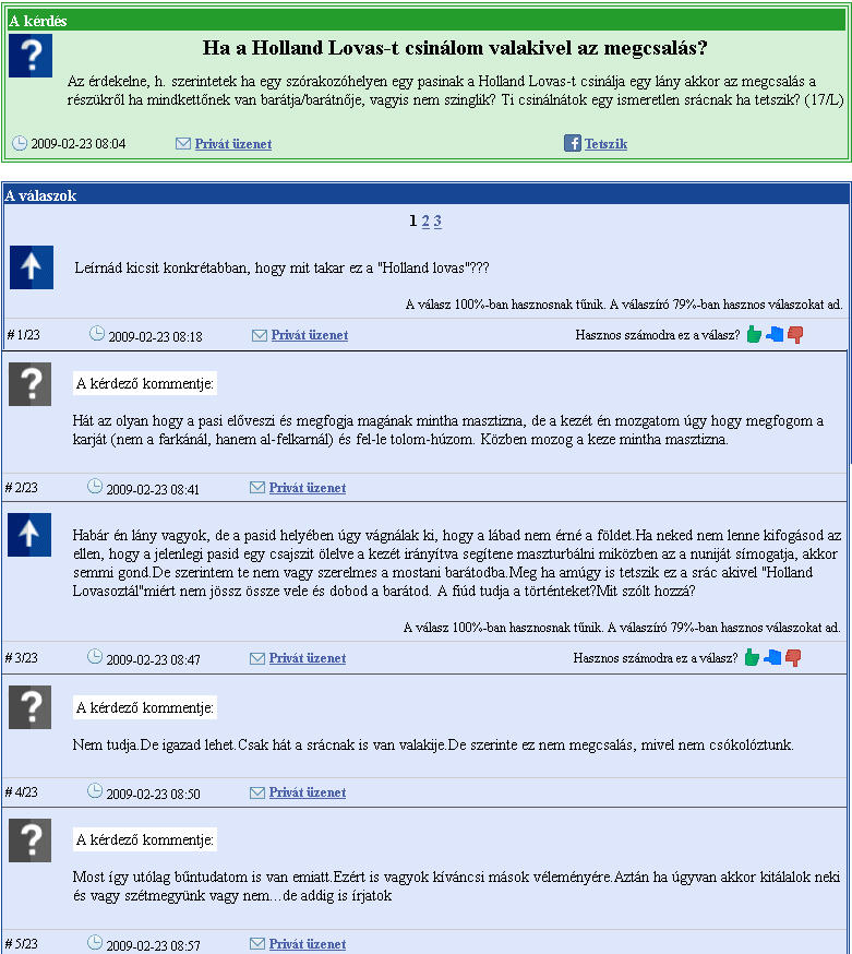 Azonnal álljon fel aki tudja, hogy mi az a Holland Lovas!