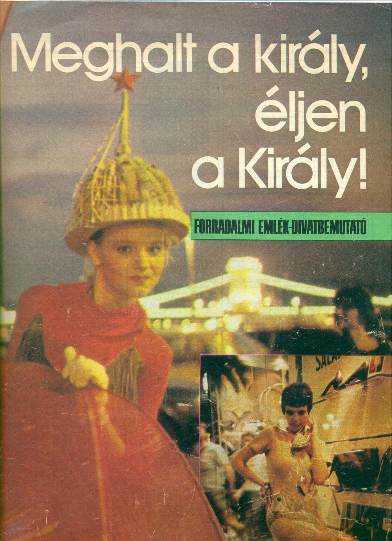 Levágott fej, felfújt vőlegény, helló Hollywood - így írt az Új Tükör 1989-ben Király Tamásról