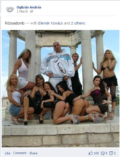 Cink szív Facebook: Szabó Zsófi kifeszül, Ogli G kakukktojással, és Tvrtko sapka nélkül