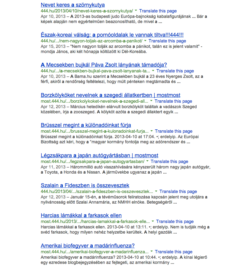 Meghekkeltük a 444.hu-t, nálunk már most olvasható Uj Péter lapja!