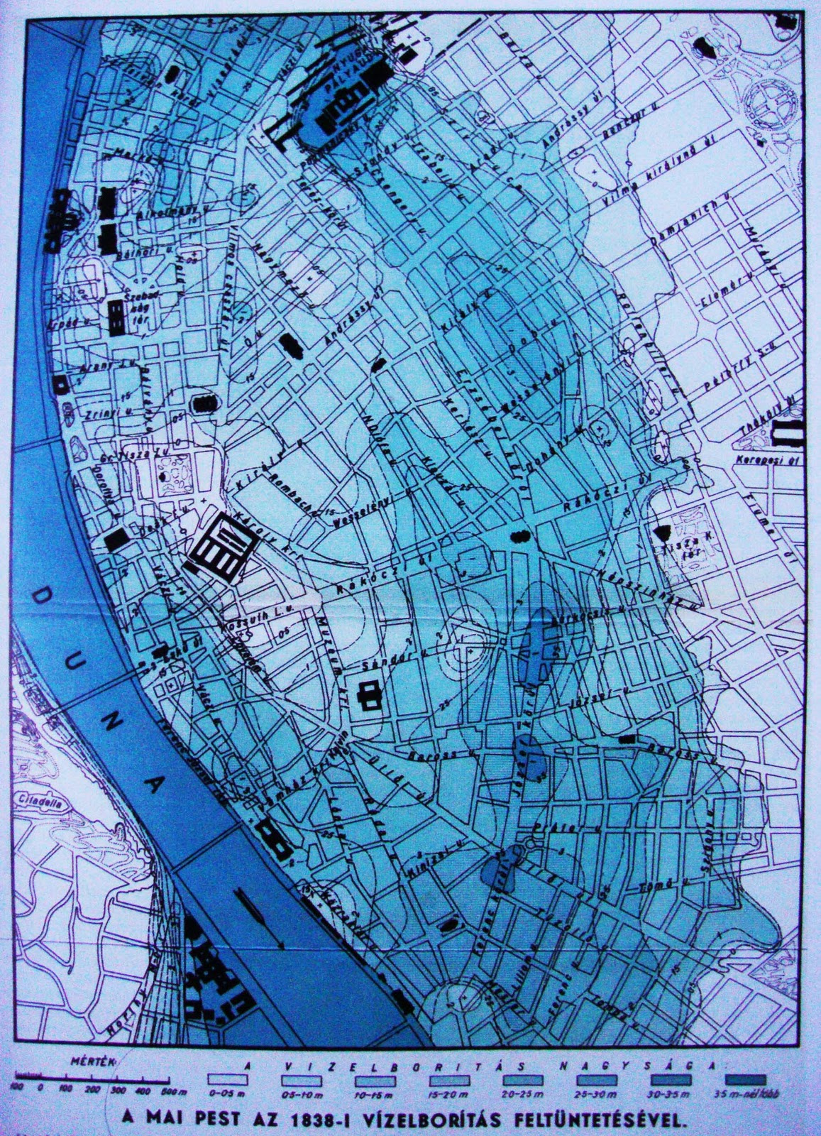 Illustration for article titled A ti utcátokban meddig ért volna az 1838-as nagy pesti árvíz?