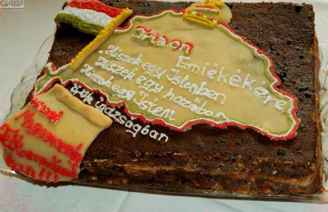 A Jobbik NEM helyesírásnáci, Triaonra emlékeztek