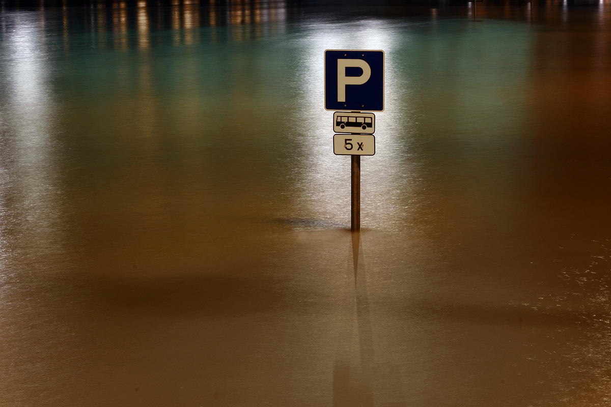 Illustration for article titled Így tetőzött a Duna Budapestnél