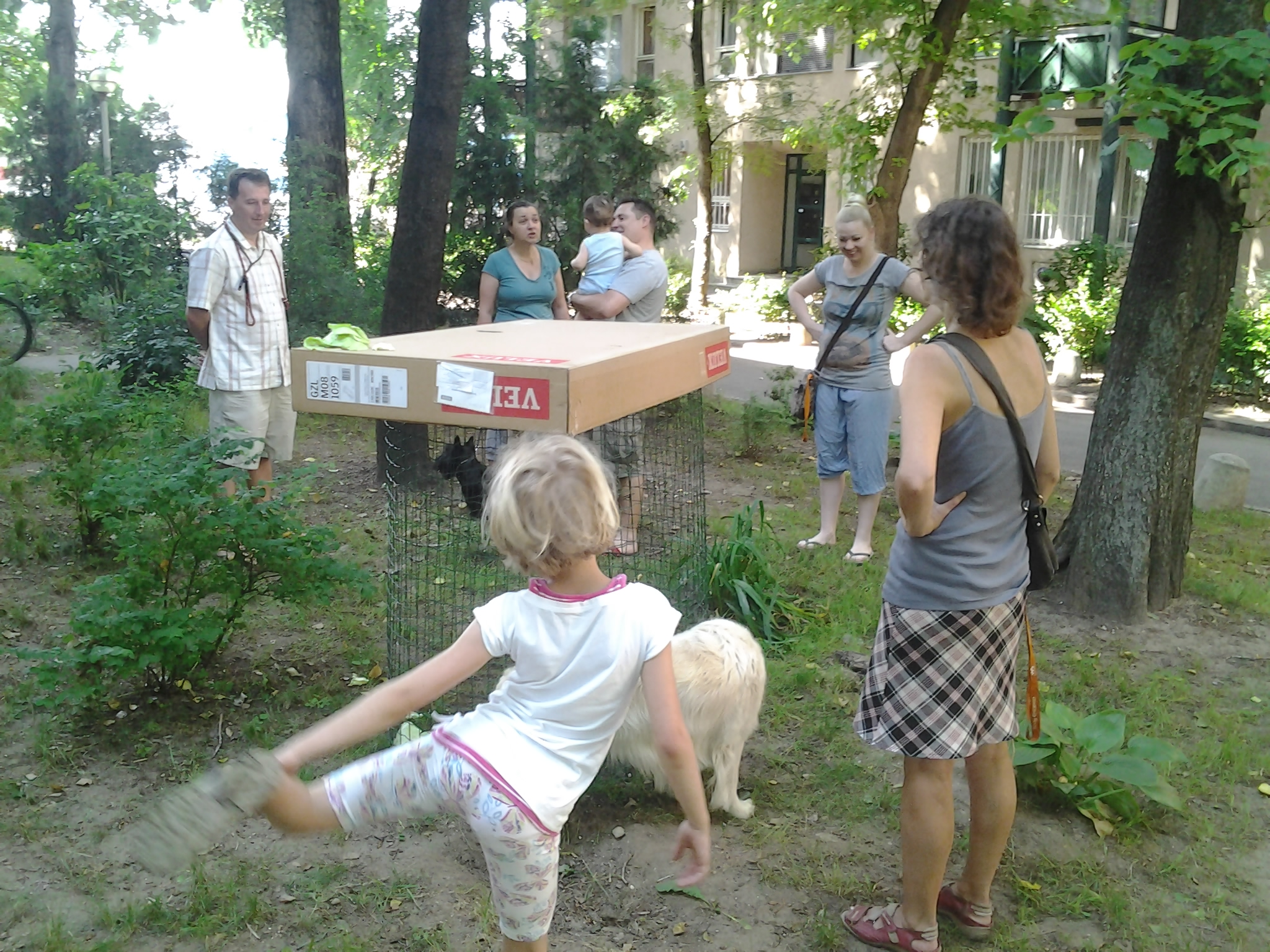 Illustration for article titled Breaking: ismeretlen eredetű nyúl áll a házunk előtt