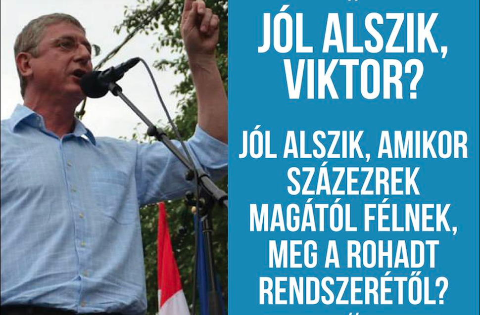 Gyurcsány Ferenc az önmaga farkába harapó mém
