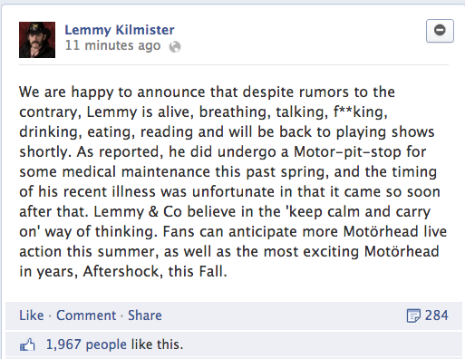 Illustration for article titled Lemmy él!