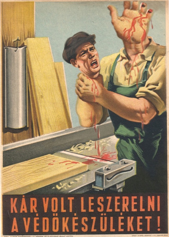 Tovább tombol a munkavédelmi testcsonkítás förgetege