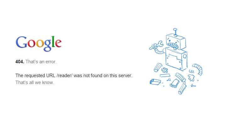 Kész, vége, nincs többé Google Reader