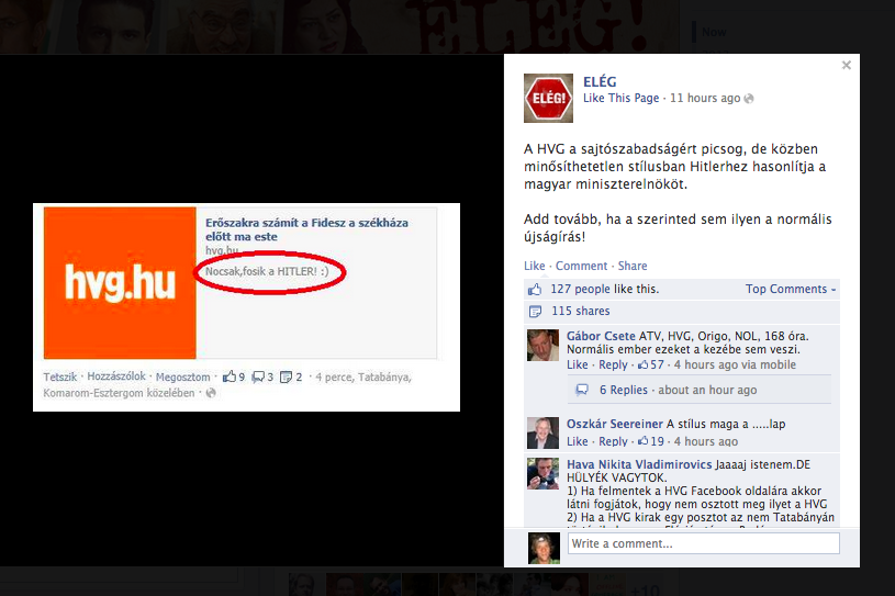 Nem a HVG hitlerezte le Orbánt