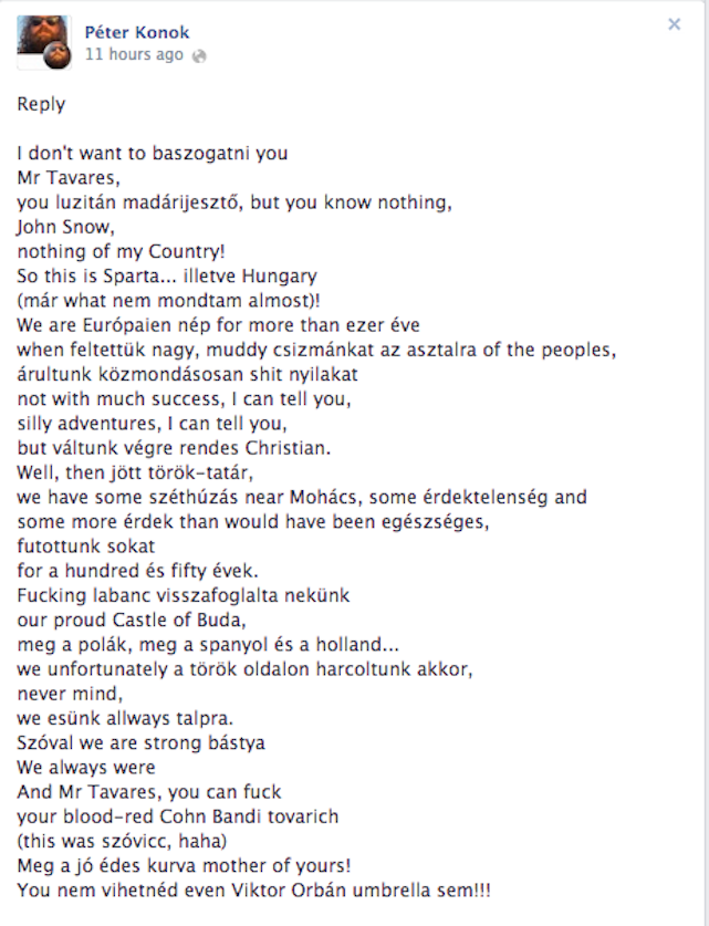 Illustration for article titled A korszerű orbánista Google Fordítóval gyalázza az Európai Parlamentet