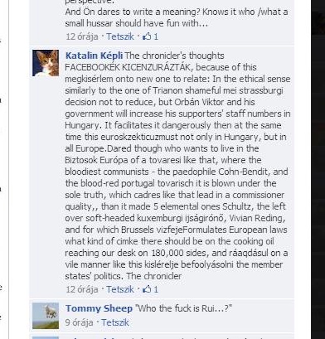 A korszerű orbánista Google Fordítóval gyalázza az Európai Parlamentet