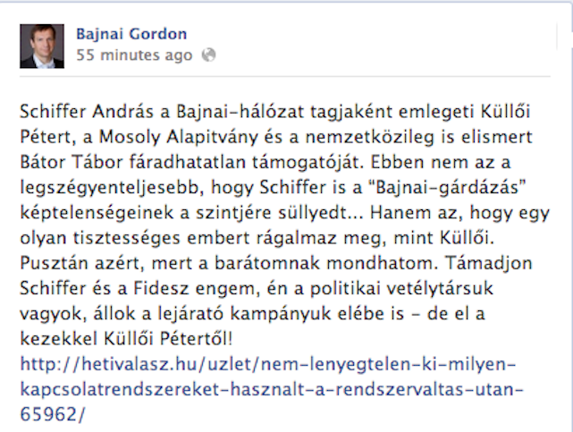 Bajnai Gordon olyan, mint a legrosszabb magyar kommentelők