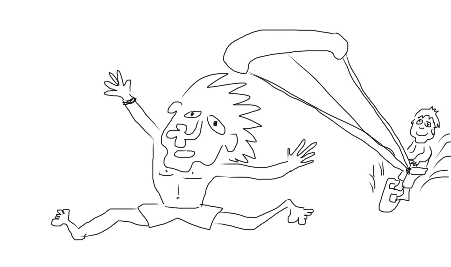 First World Problems: A kiteszörf-apukák nehéz élete