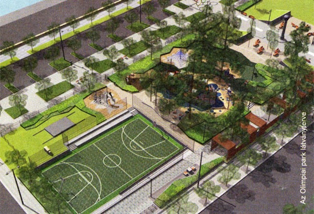 Stikában alakítják át az Olimpiai parkot