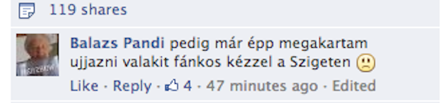 Illustration for article titled Norbi megalázta a kövéreket, az Indexes Pándi ujjazással válaszolt