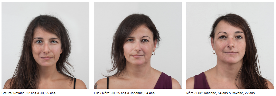 Lenyűgöző képpárok: a Te arcod milyen lenne felesben anyukádéval?