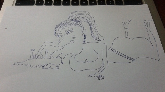 Bíró Ica próbálja újraéleszteni az ijedtségtől szörnyethalt kutyáját