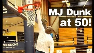 Így zsákol az 50 éves Michael Jordan