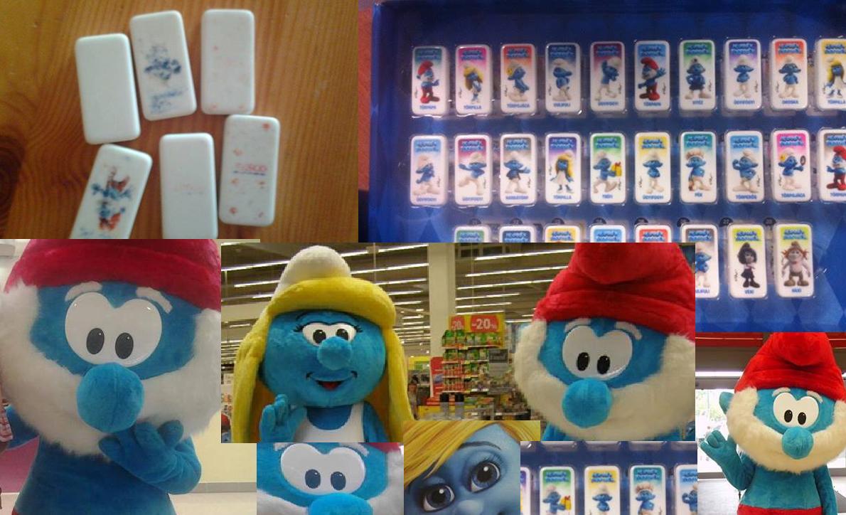 Síró babák és dühös mamák - kopik a festék a törpös Tesco-dominókról