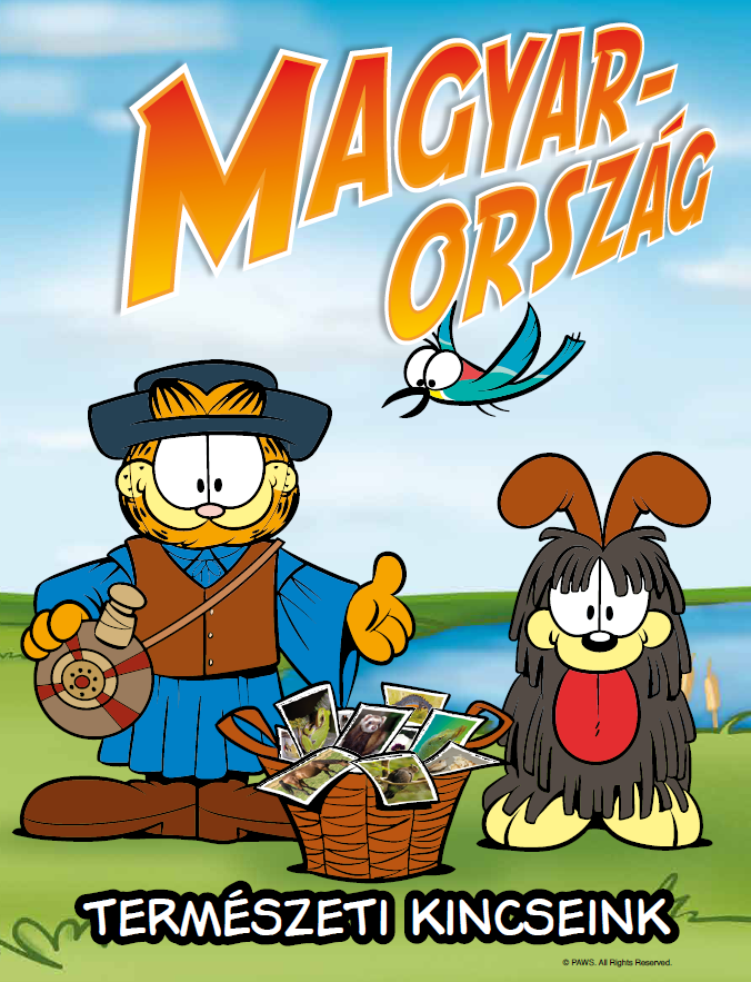 Egy reklám miatt bőgatyás csikós lett Garfieldból