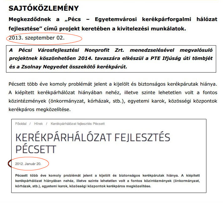 Szóról szóra a tavalyi sajtóközleményt adtak ki újra