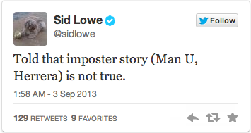 Illustration for article titled Titokzatos csalók tárgyaltak a Manchester United nevében?