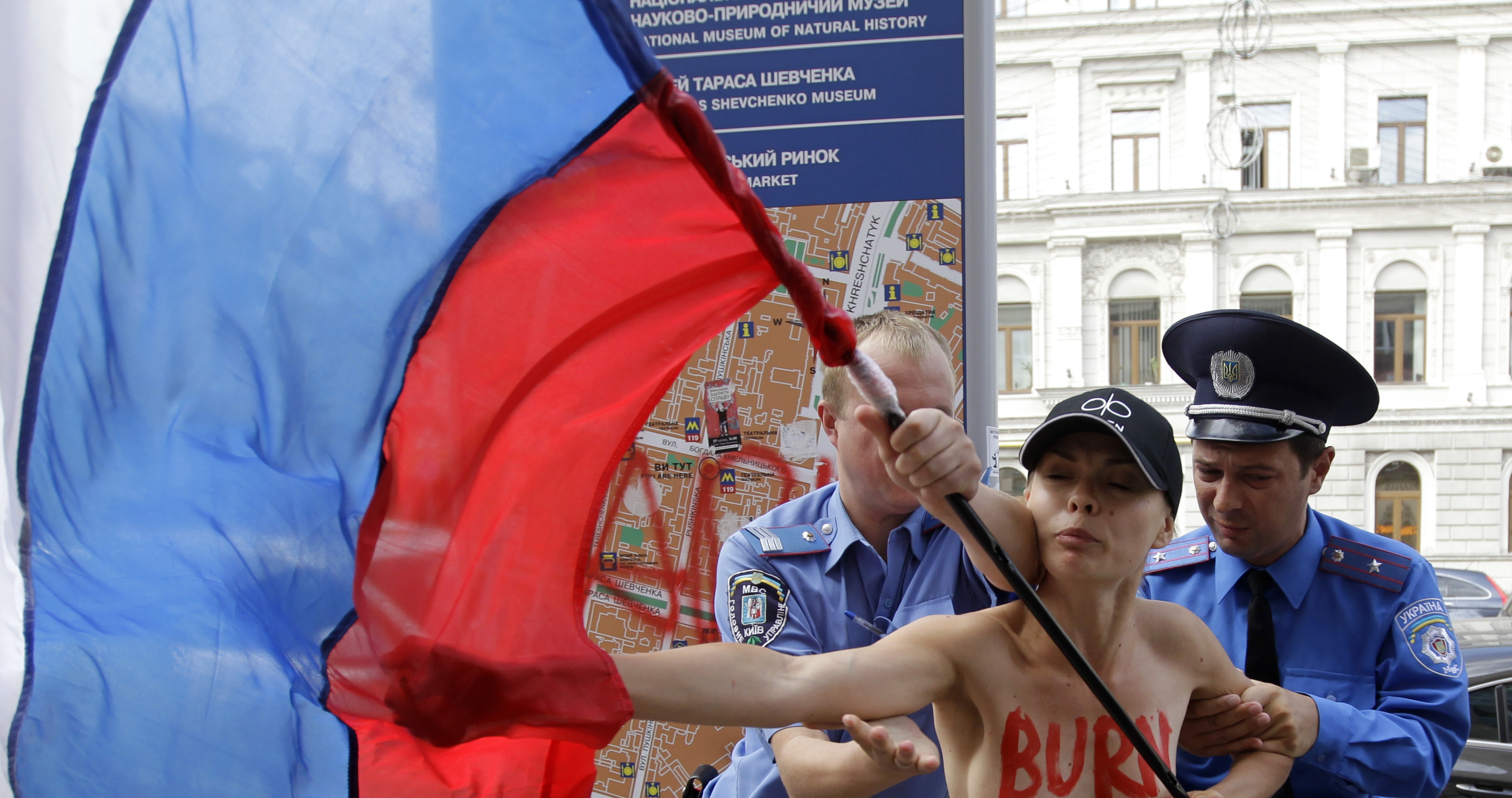 Hoppá, a FEMEN agytrösztje egy ukrán férfi