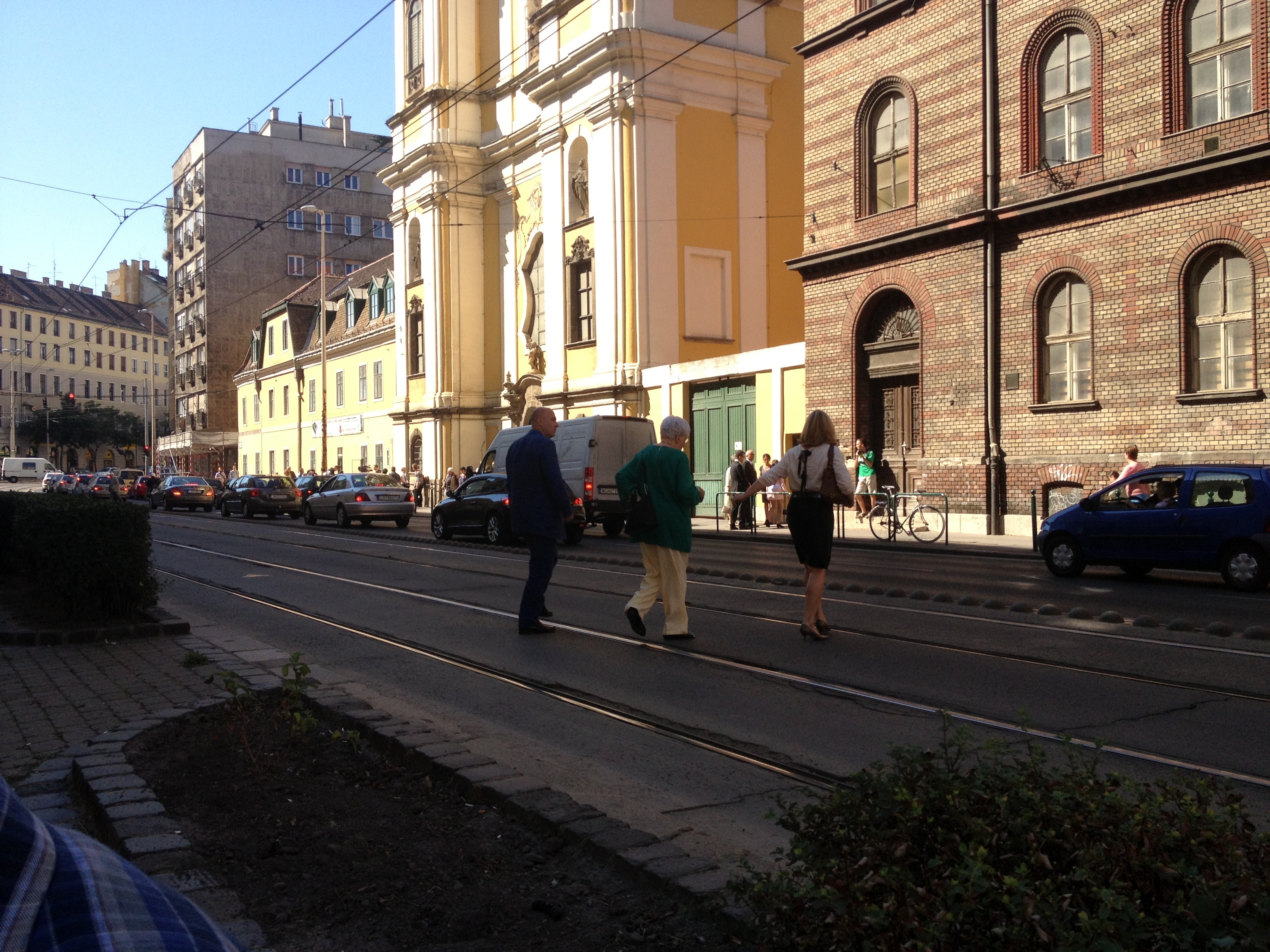 Tibor Fischer Booker-díjra jelölt író próbál átkelni a Margit körúton