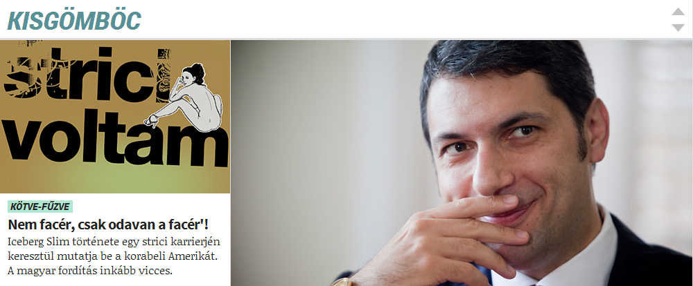 Lázár János az Origo címlapján striciskedett