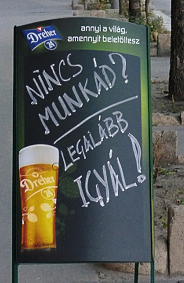 Ember ilyen őszintén még nem reklámozott sört