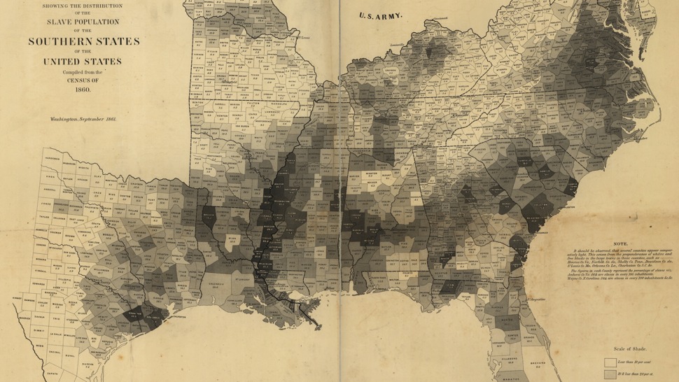 Több megyében az emberek 90%-a rabszolga volt