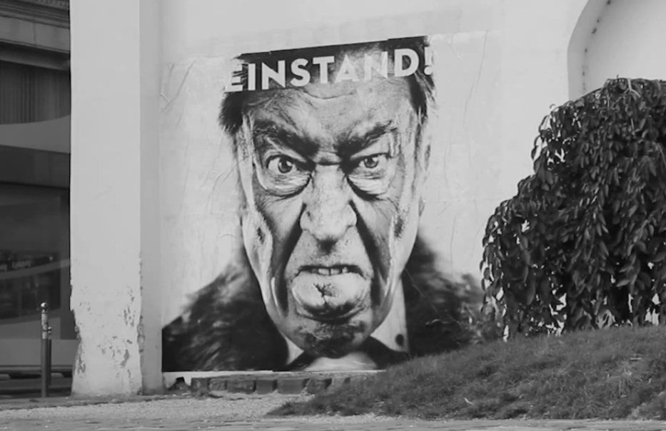 Így került a rémisztő Koós János a budapesti falakra