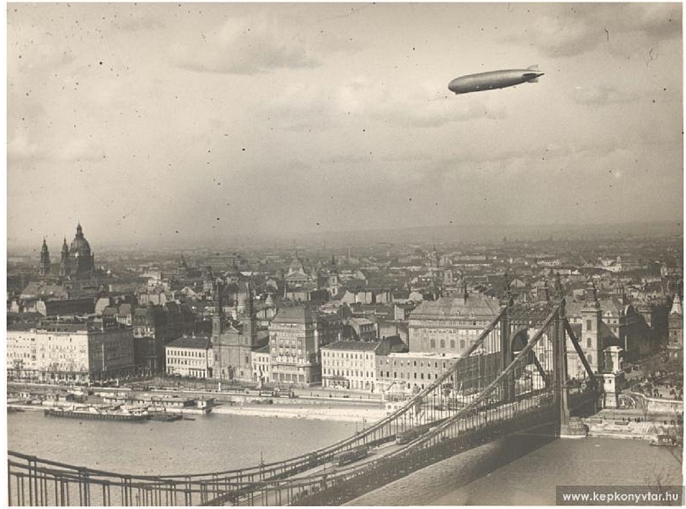 Budapesten is lehetett Zeppelinnel járni
