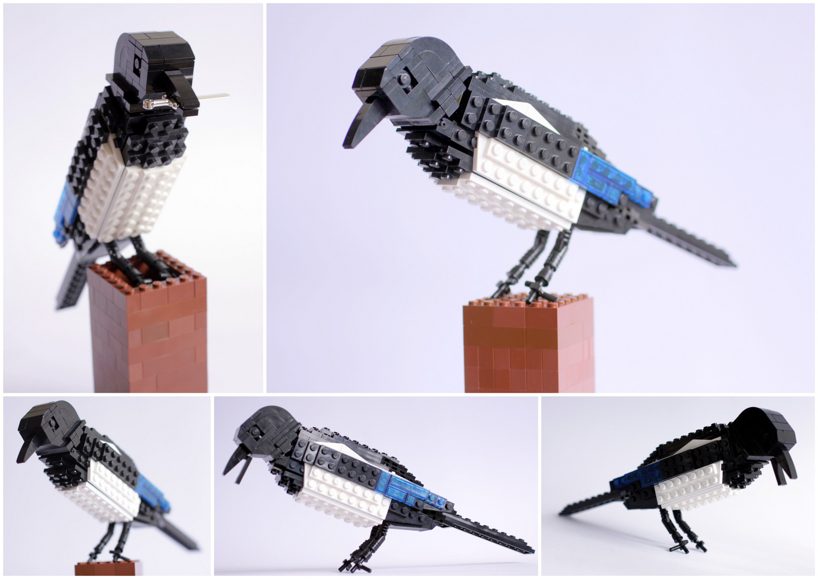 Illustration for article titled Fantasztikusak ezek az élethű legómadarak