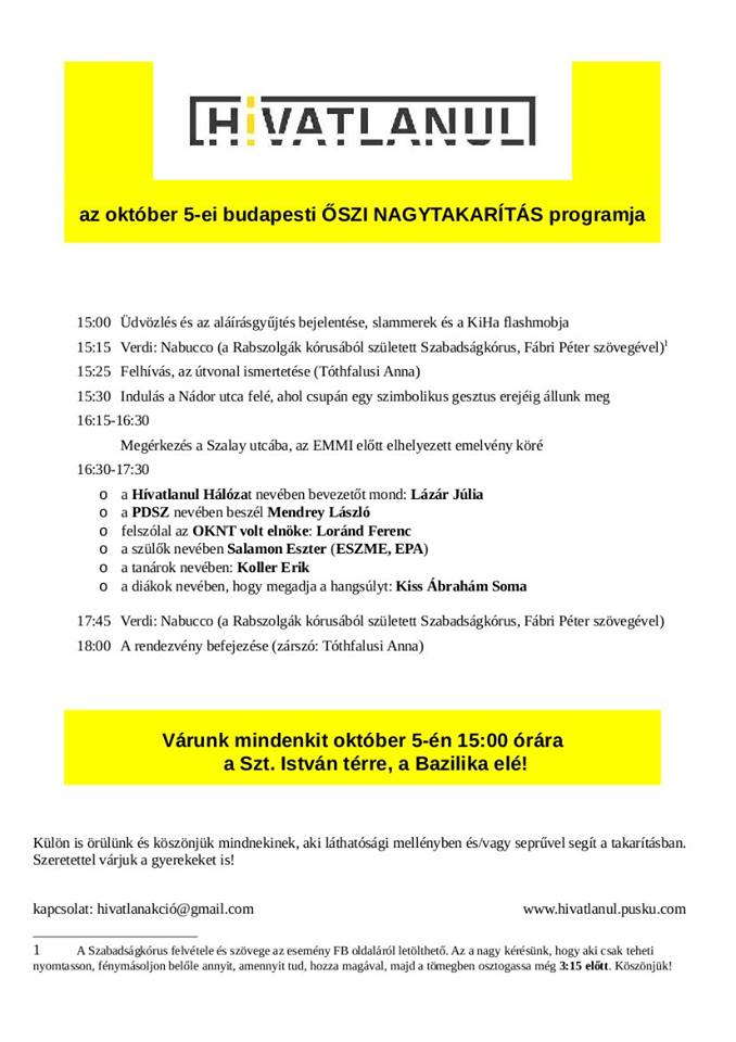 Illustration for article titled Hoffmann Rózsát kukába! - Élőben a tanárfelvonulásről