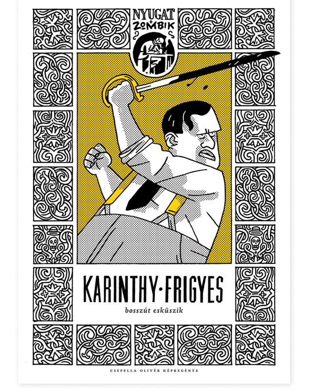 Illustration for article titled Az évtized netes tartalma: zombik vs. nyugatos írók képregény. Eszelős!