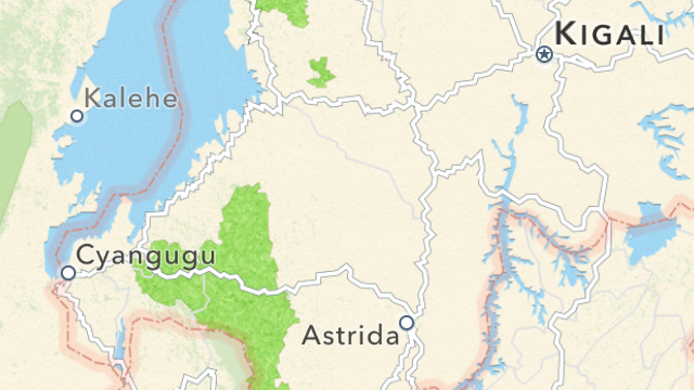 Gyarmati Afrika az Apple térképén