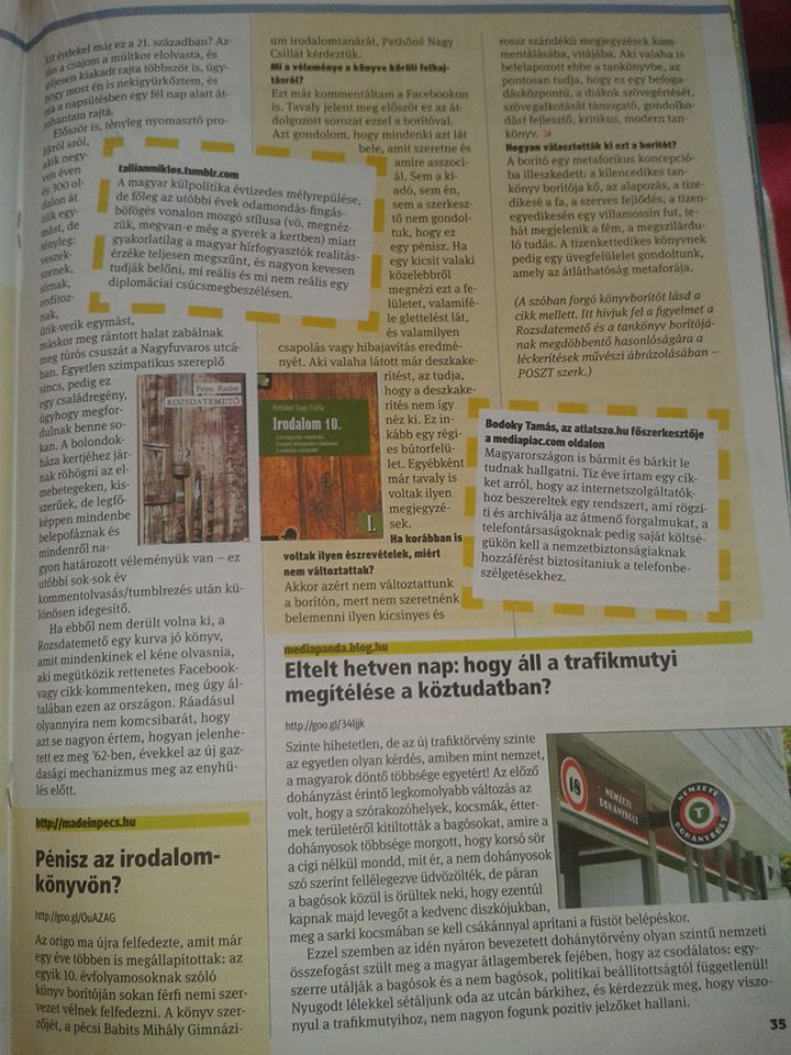 Egy hónap után megszűnt a netet szemléző hetilap