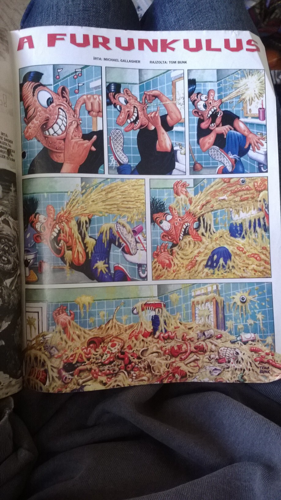 Illustration for article titled Gennygyülemben a művészet azért tud undorítóbbat mutatni