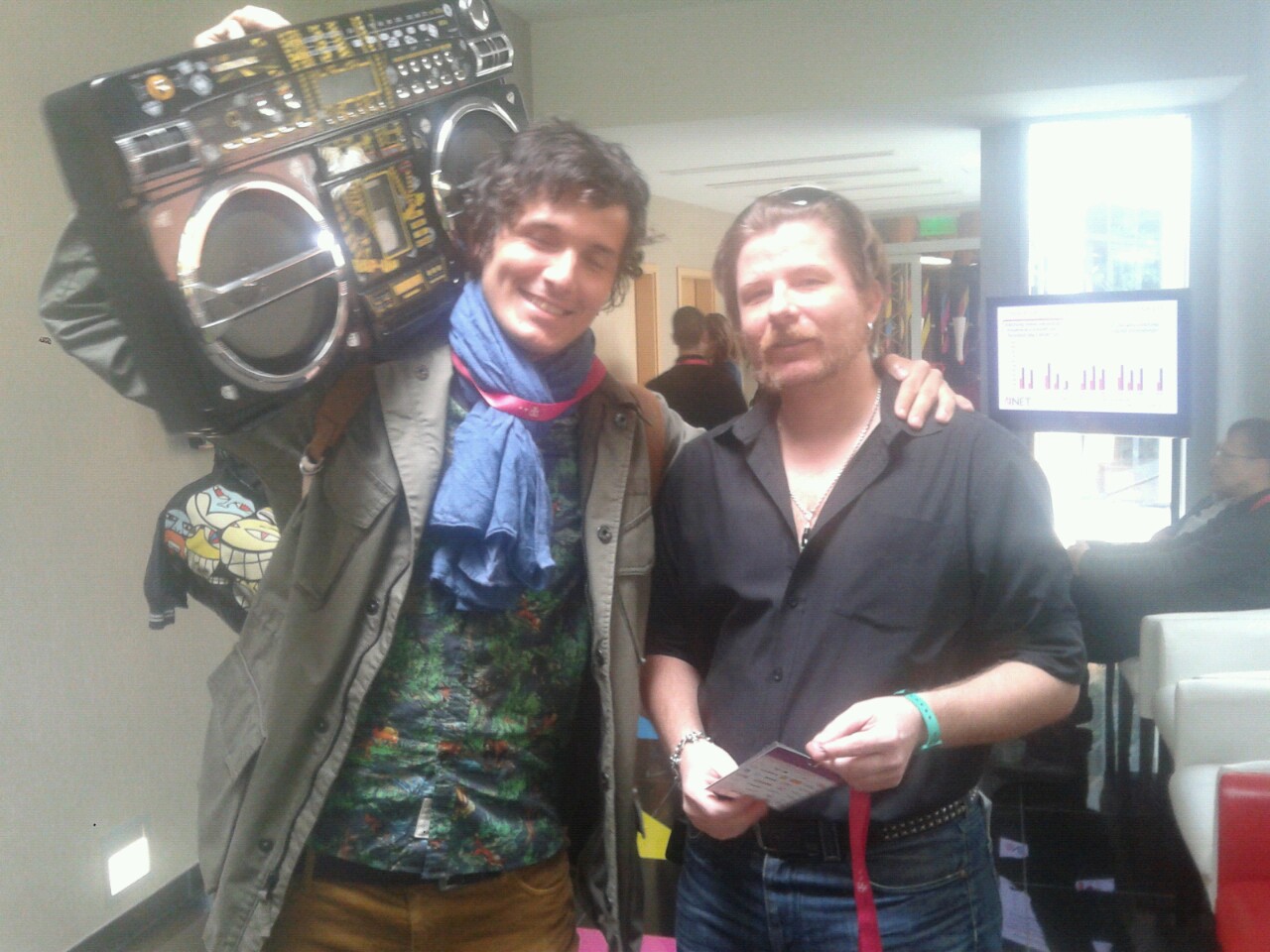 A ghettoblasteres Uj Péter az internet jövője