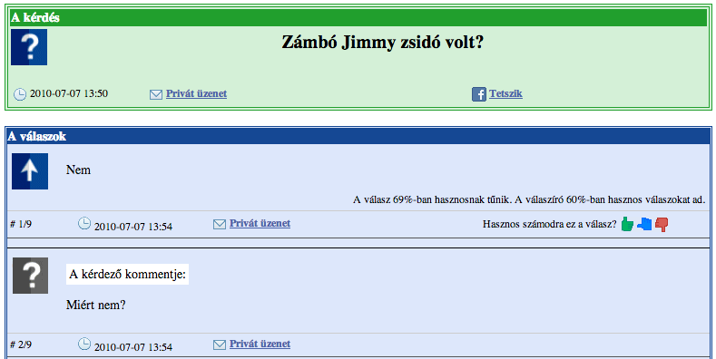 Zámbó Jimmy zsidó volt?