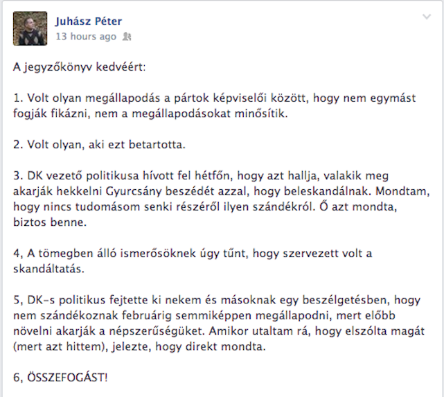 Illustration for article titled Csodásan marják egymást a neten az ellenzékiek