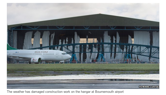 Túlélte a földtani kor legnagyobb angol viharát a Sólyom Airways!