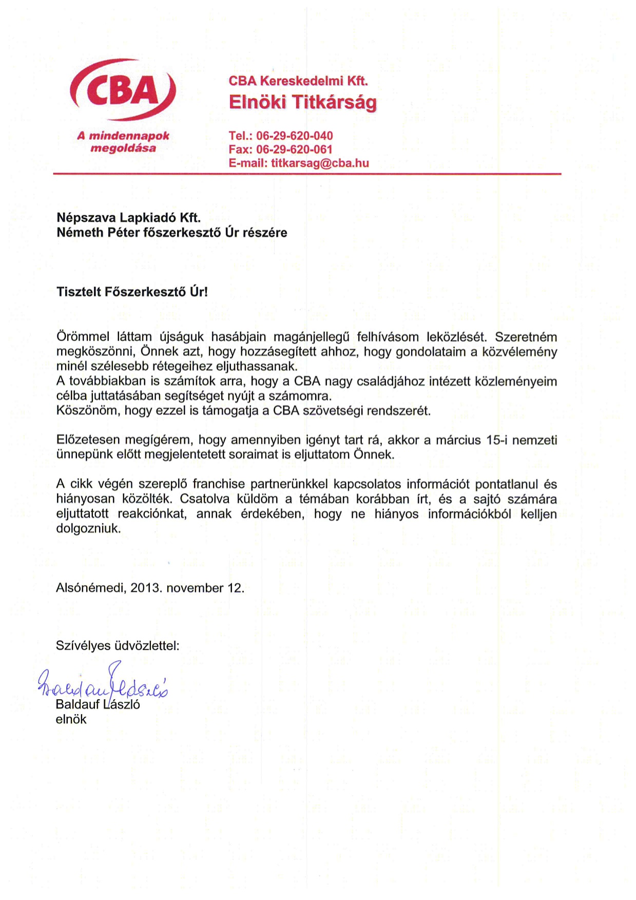 Az Orbánt Rákosiként imádó CBA-s még büszke is rá