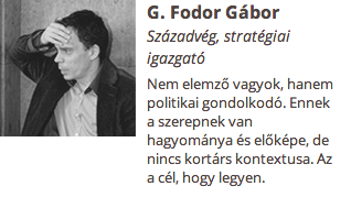G. Fodor Gábor azért akarja, hogy Krasznahorkai öngyilkos legyen, hogy ő lépjen a helyére?